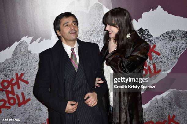 Ariel Wizman and Osnath Assayag attend the "Rock'N Roll" Premiere at Cinema Pathe Beaugrenelle on February 13, 2017 in Paris, France.