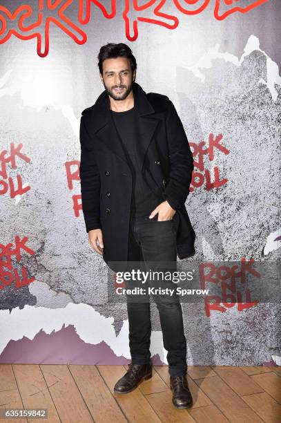 Maxim Nucci attends the "Rock'N Roll" Premiere at Cinema Pathe Beaugrenelle on February 13, 2017 in Paris, France.