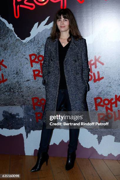 Actress Marina Hands attends the "Rock'N Roll" Premiere at Cinema Pathe Beaugrenelle on February 13, 2017 in Paris, France.