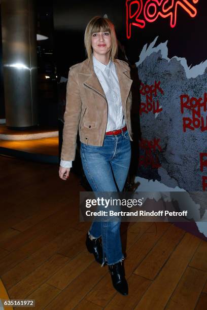 Daphne Burki attends the "Rock'N Roll" Premiere at Cinema Pathe Beaugrenelle on February 13, 2017 in Paris, France.