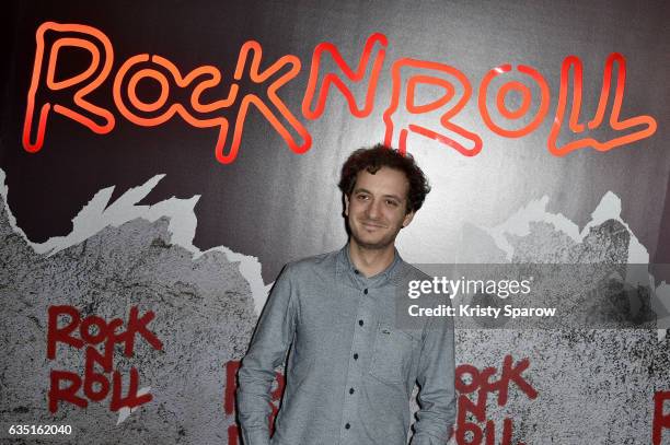 David Marsais attends the "Rock'N Roll" Premiere at Cinema Pathe Beaugrenelle on February 13, 2017 in Paris, France.