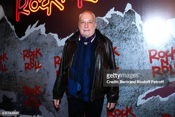 Actor Francois Berleand attends the "Rock'N Roll" Premiere at Cinema Pathe Beaugrenelle on February 13, 2017 in Paris, France.