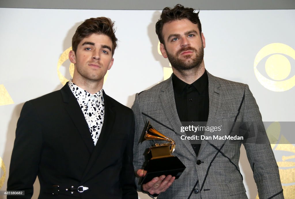 59th GRAMMY Awards - Press Room