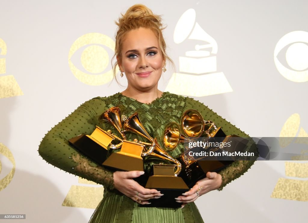 59th GRAMMY Awards - Press Room