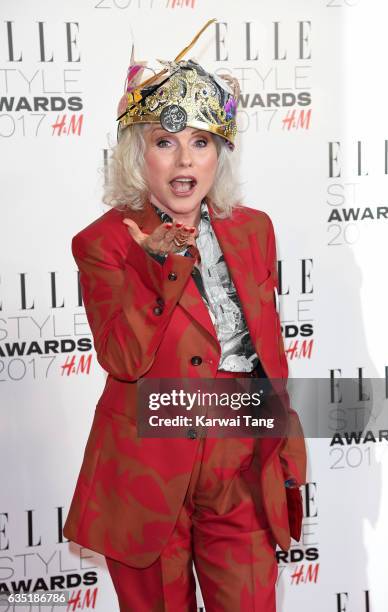 Debbie Harry attends the Elle Style Awards 2017 on February 13, 2017 in London, England.