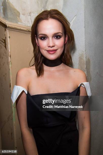 Emilia Schuele attends the Pantaflix Party during the 67th Berlinale International Film Festival Berlin at the Grand on February 13, 2017 in Berlin,...