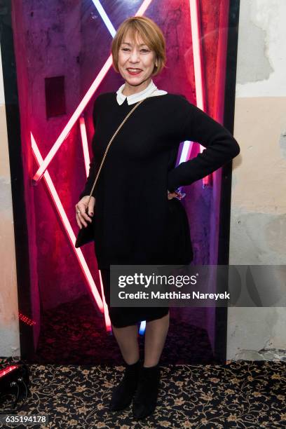 Gitta Schweighoefer attends the Pantaflix Party during the 67th Berlinale International Film Festival Berlin at the Grand on February 13, 2017 in...