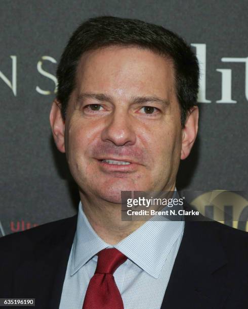 Journalist Mark Halperin attends Showtime's "Billions" Season 2 premiere held at Cipriani 25 Broadway on February 13, 2017 in New York City.