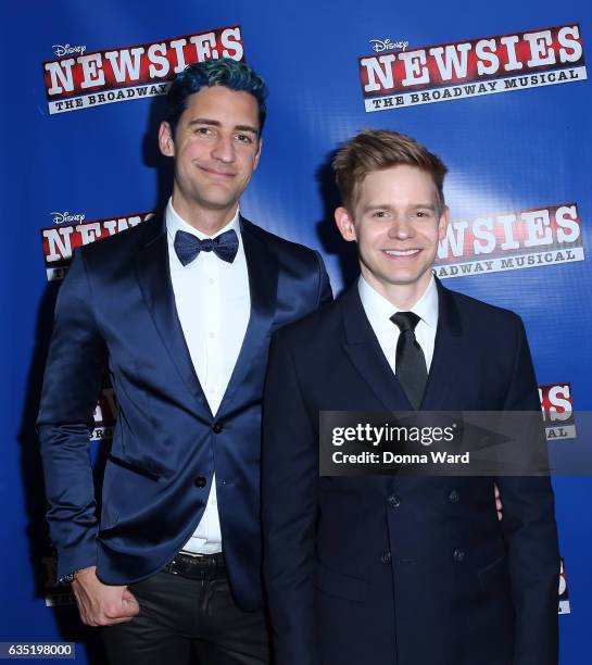 Andrew Keenan-Bolger attends the "Newsies" New York Premiere at AMC Loews Lincoln Square 13 on February 13, 2017 in New York City.