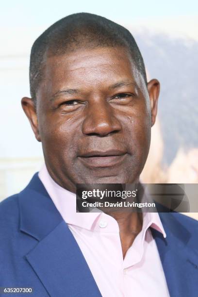 Actor Dennis Haysbert attends the premiere of Warner Bros. Pictures' 'Fist Fight' at Regency Village Theatre on February 13, 2017 in Westwood,...