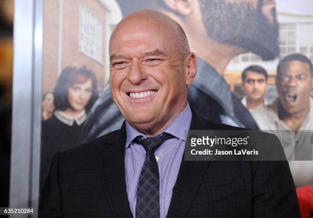 Actor Dean Norris attends the premiere of "Fist Fight" at Regency Village Theatre on February 13, 2017 in Westwood, California.