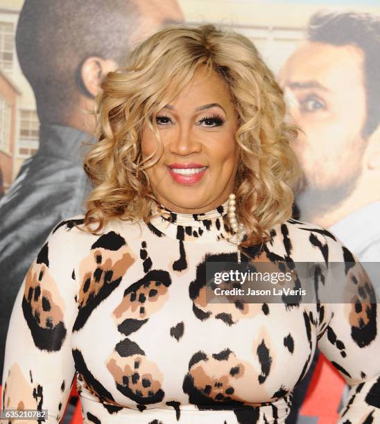 Actress Kym Whitley attends the premiere of "Fist Fight" at Regency Village Theatre on February 13, 2017 in Westwood, California.