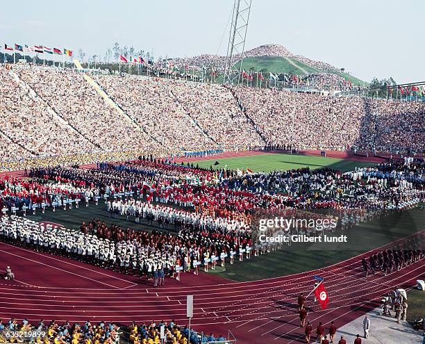 Opening Ceremony of the 1972 summer Olympics.