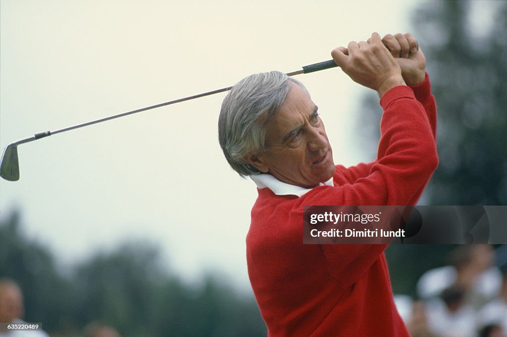 Golfer Jean Garaialde