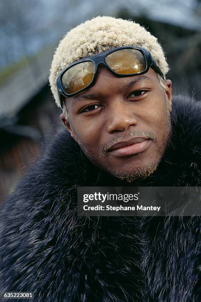 French soccer player Djibril Cisse.