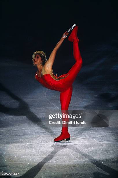 Denise Biellmann from Switzerland during the 1994 Trophee Lalique.