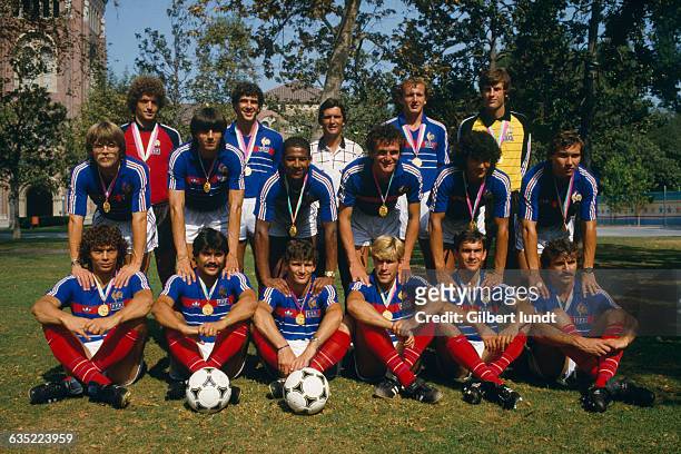 France's Olympic soccer team won the Gold medal at the 1984 Summer Olympics, defeating Brazil 2-0 in the final.