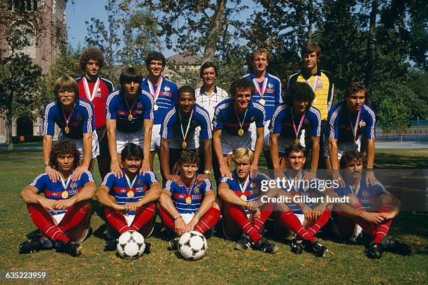 France's Olympic soccer team won the Gold medal at the 1984 Summer Olympics, defeating Brazil 2-0 in the final.