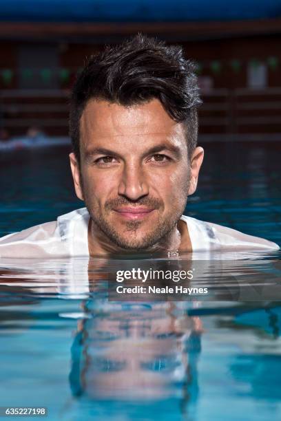 Singer and tv reality star, Peter Andre is photographed for ES magazine on May 22, 2015 in London, England.