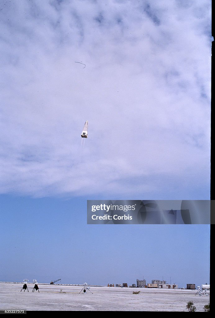 Experimental Rocket Makes a Landing