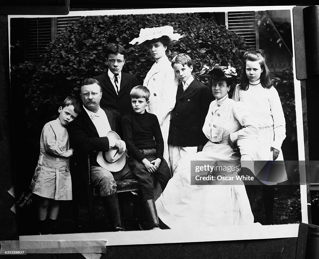 Portrait of Theodore Roosevelt and Family