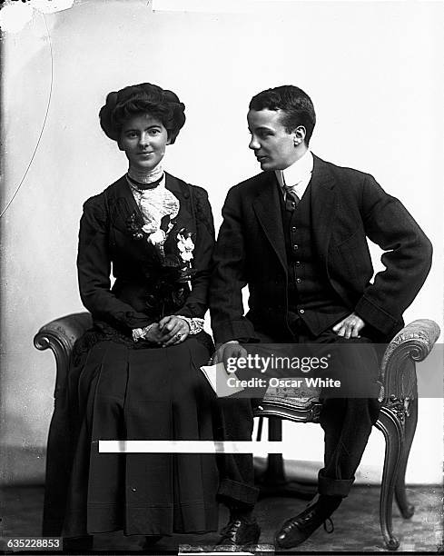 President Theodore Roosevelt's eldest son Theodore Roosevelt Jr. And his wife, Eleanor Butler Roosevelt.