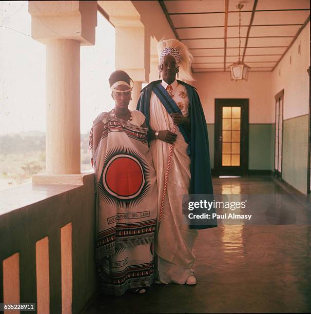 Raja Rwanda The King of Ruanda , Charles Leon Pierre Rudahigna Mutara III and his ...