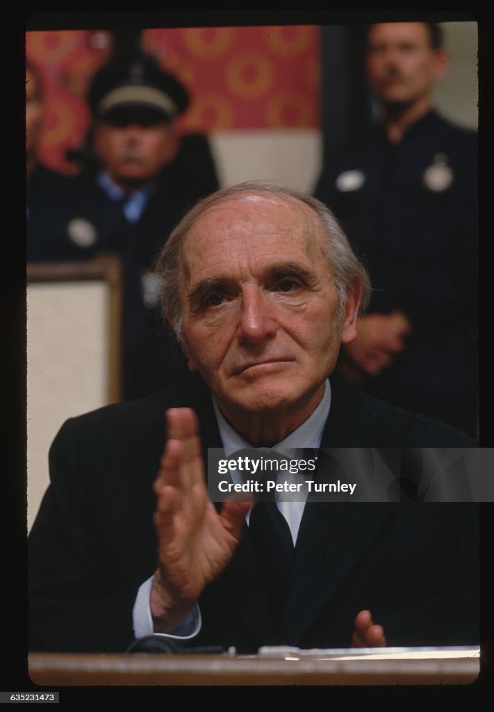 Klaus Barbie on Trial in France
