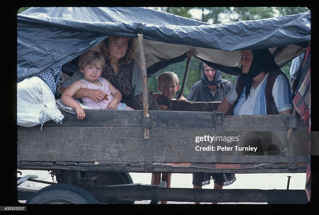 Serb Refugees in Bosnia