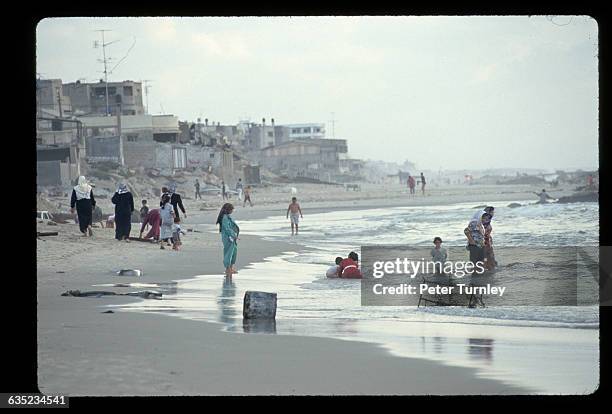 Nearly one million Palestinians and 4,000 Jewish settlers occupy the Gaza Strip, which fell under Israeli control after the Arab-Israeli War . It is...