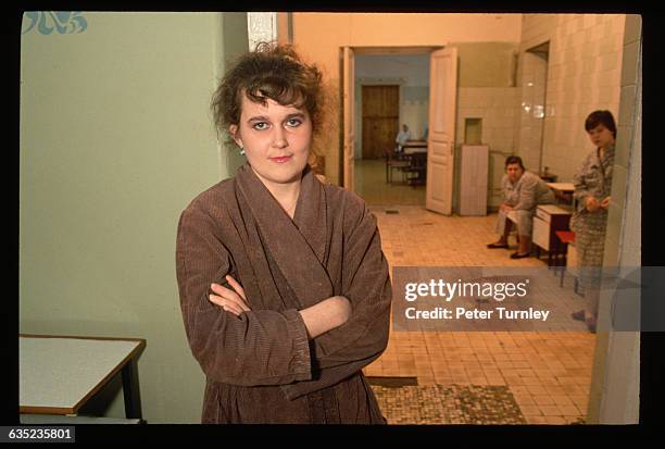 Mental Patient at Psychiatric Hospital