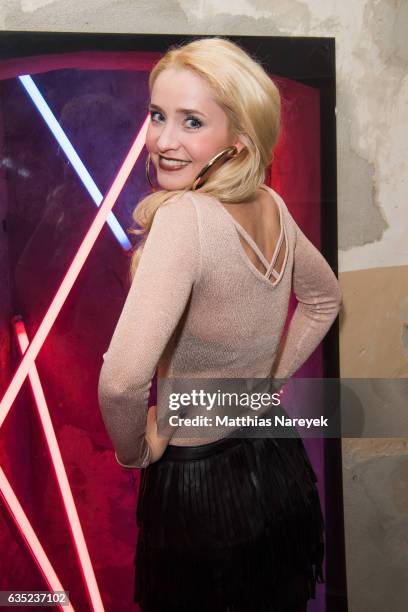 Lena Thom attends the Pantaflix Party during the 67th Berlinale International Film Festival Berlin at the Grand on February 13, 2017 in Berlin,...