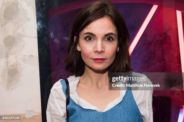 Nadine Warmuth attends the Pantaflix Party during the 67th Berlinale International Film Festival Berlin at the Grand on February 13, 2017 in Berlin,...