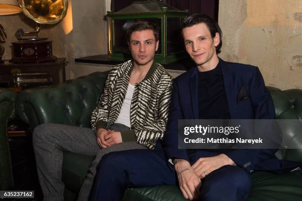 Jannick Schuemann and SabinTambrea attend the Pantaflix Party during the 67th Berlinale International Film Festival Berlin at the Grand on February...