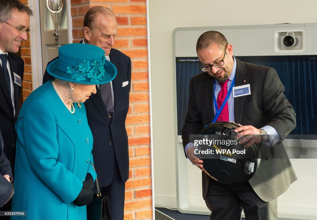 The Queen & Duke Of Edinburgh Open The National Cyber Security Centre