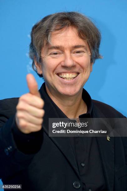 Film director Andres Veiel attends the 'Beuys' photo call during the 67th Berlinale International Film Festival Berlin at Grand Hyatt Hotel on...