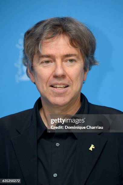 Film director Andres Veiel attends the 'Beuys' photo call during the 67th Berlinale International Film Festival Berlin at Grand Hyatt Hotel on...