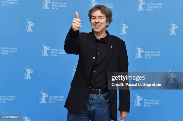 Film director Andres Veiel attends the 'Beuys' photo call during the 67th Berlinale International Film Festival Berlin at Grand Hyatt Hotel on...