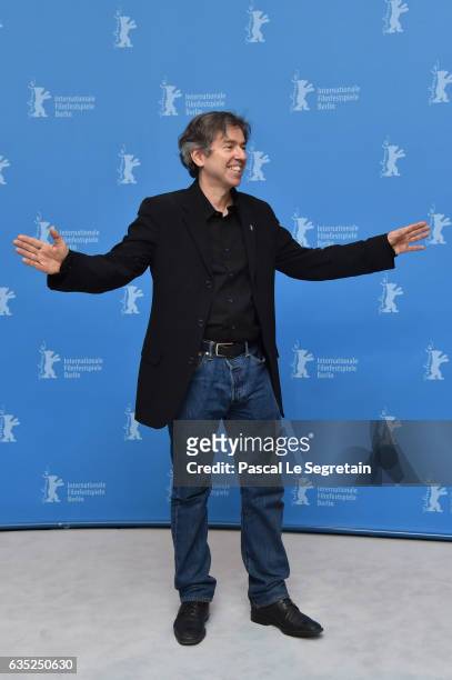 Film director Andres Veiel attends the 'Beuys' photo call during the 67th Berlinale International Film Festival Berlin at Grand Hyatt Hotel on...