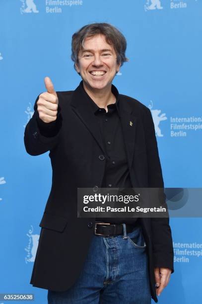 Film director Andres Veiel attends the 'Beuys' photo call during the 67th Berlinale International Film Festival Berlin at Grand Hyatt Hotel on...
