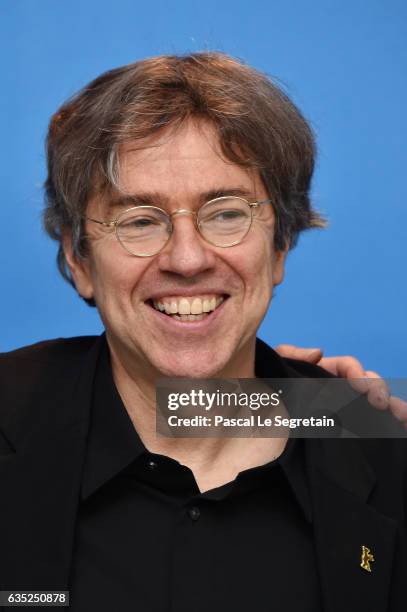 Film director Andres Veiel attends the 'Beuys' photo call during the 67th Berlinale International Film Festival Berlin at Grand Hyatt Hotel on...