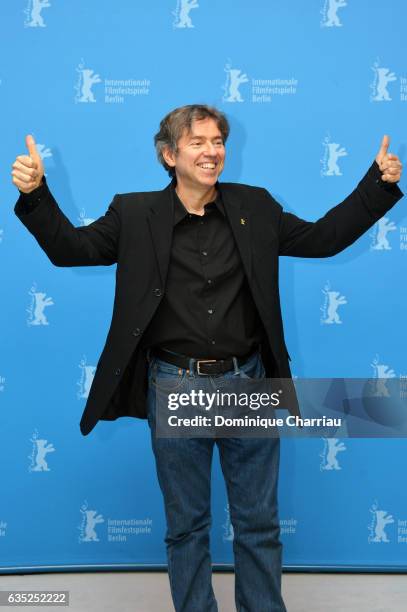 Film director Andres Veiel attends the 'Beuys' photo call during the 67th Berlinale International Film Festival Berlin at Grand Hyatt Hotel on...