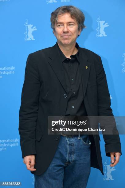 Film director Andres Veiel attends the 'Beuys' photo call during the 67th Berlinale International Film Festival Berlin at Grand Hyatt Hotel on...