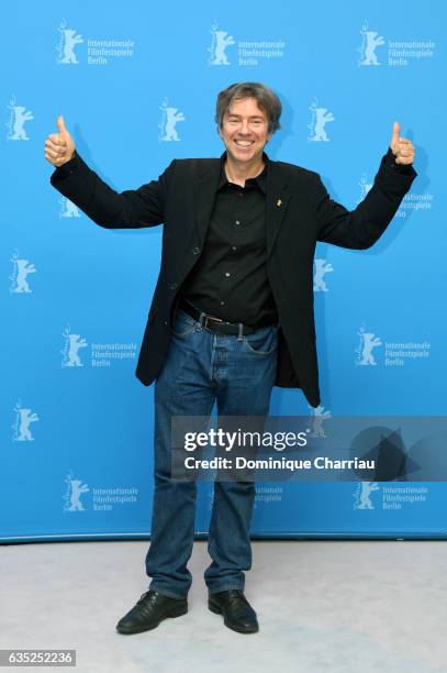 Film director Andres Veiel attends the 'Beuys' photo call during the 67th Berlinale International Film Festival Berlin at Grand Hyatt Hotel on...