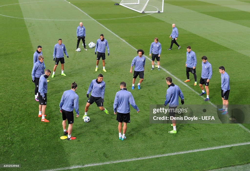 Real Madrid Training and Press Conference