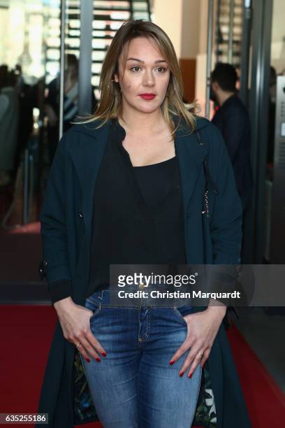 Alwara Hoefels attends the Hessian Reception during the 67th Berlinale International Film Festival Berlin at on February 14, 2017 in Berlin, Germany.