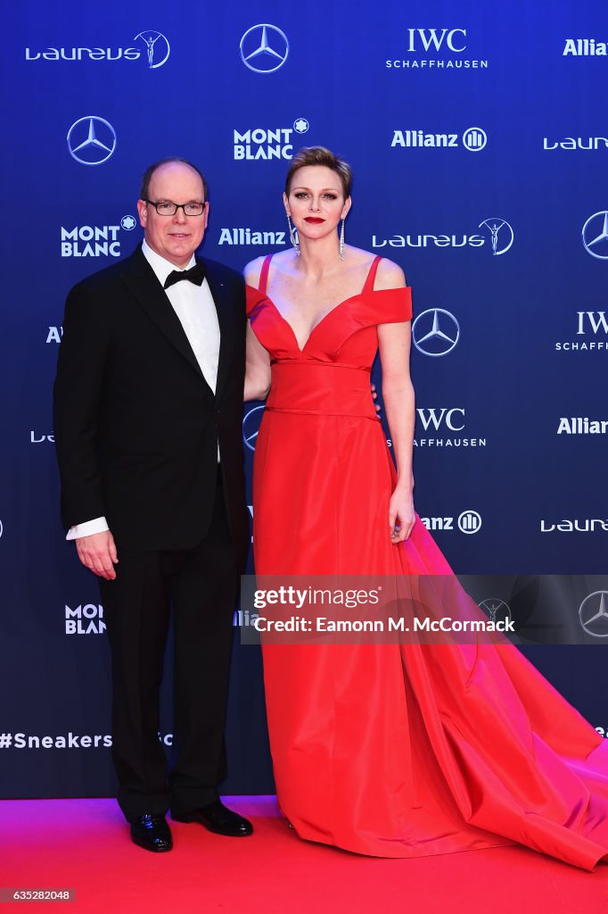 Red Carpet - 2017 Laureus World Sports Awards - Monaco