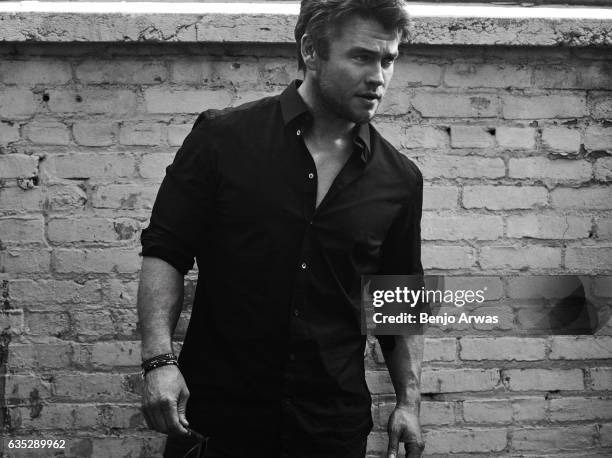 Actor Luke Hemsworth is photographed for The Wrap on October 6, 2016 in Los Angeles, California. PUBLISHED IMAGE.