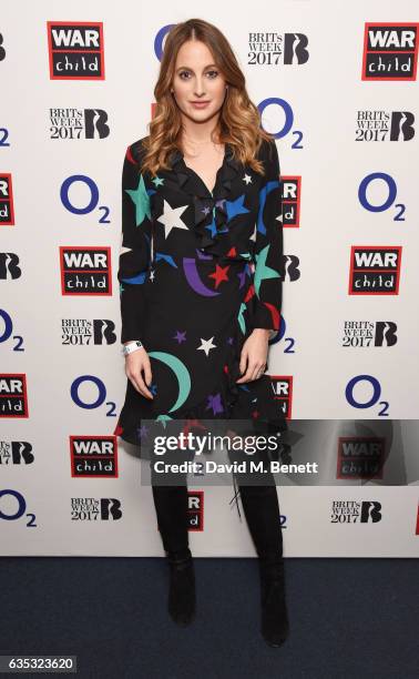 Rosie Fortescue attends the Tinie Tempah show as part of War Child BRITs Week, together with O2, to support children affected by war at the O2...