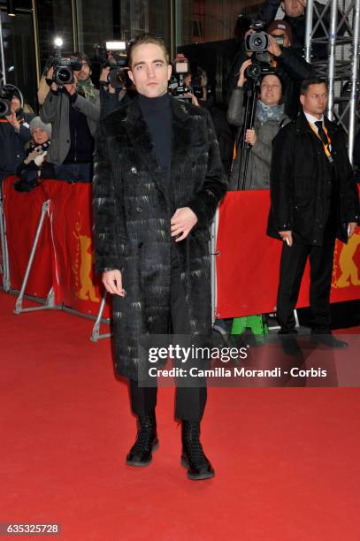 Robert Pattinson attends the 'The Lost City of Z' premiere during the 67th Berlinale International Film Festival Berlin at Zoo Palast on February 14,...